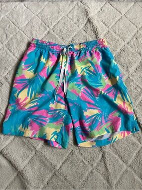 Chubbies | "The Subtropics" Swimming Shorts Swim Trunks | Size Medium